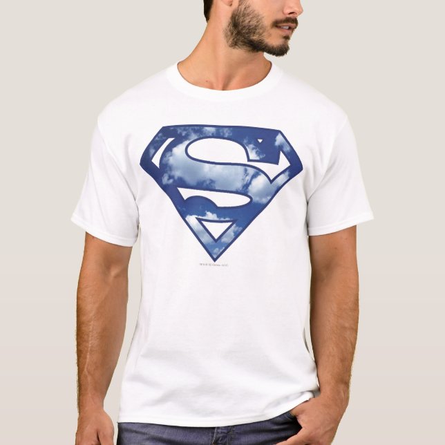 Camiseta Logotipo de nube superchica (Anverso)