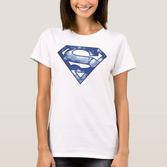 Camiseta Logotipo de nube superchica (Anverso)