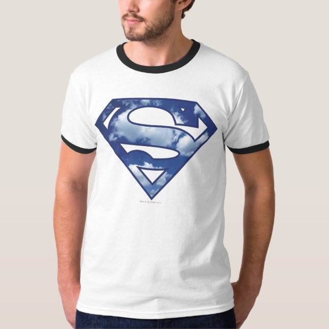 Camiseta Logotipo de nube superchica (Anverso)