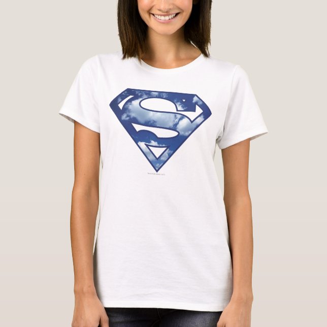 Camiseta Logotipo de nube superchica (Anverso)