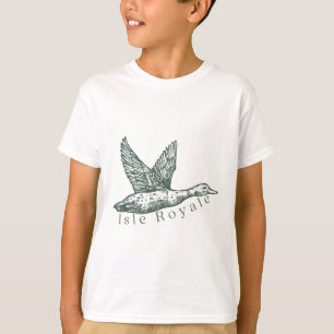 Camiseta logotipo de pato de Isla Royale