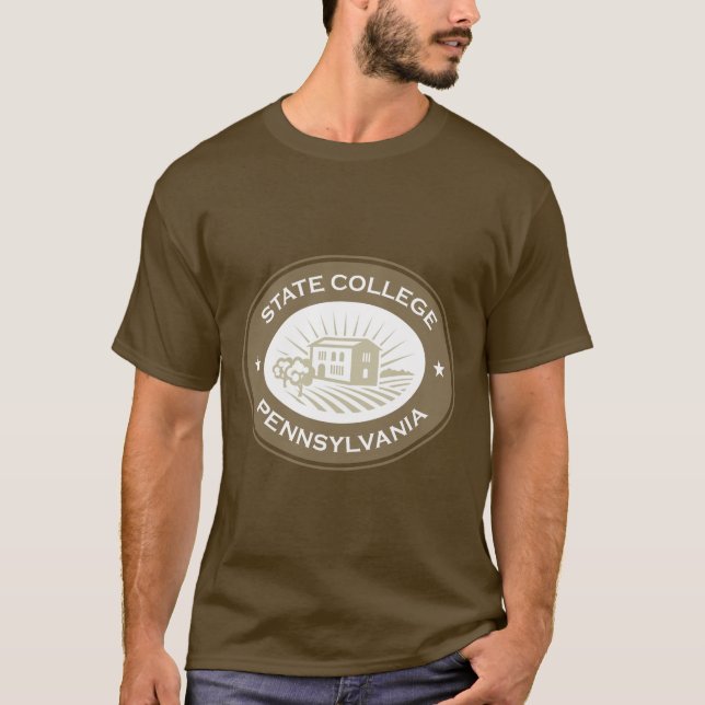 Camiseta Logotipo de Pennysylvania de la universidad de (Anverso)