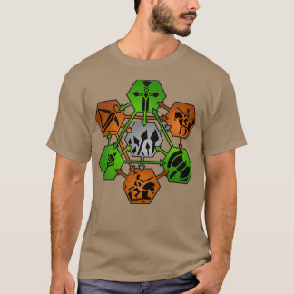 Camiseta Logotipo de pentarquía