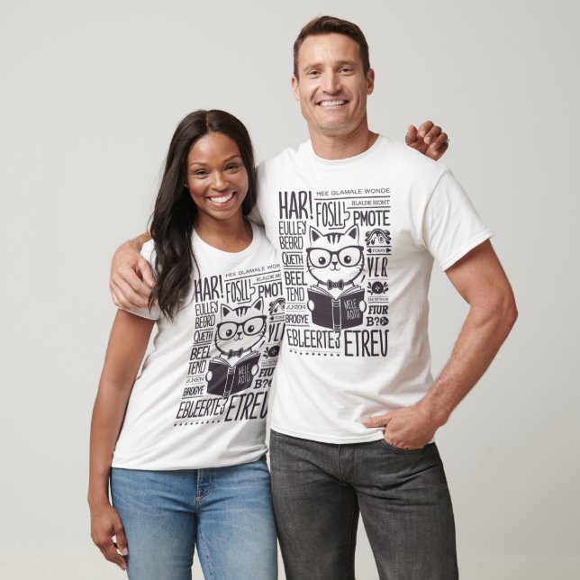 Camiseta Logotipo de Personalizado Cute (Unisexo)