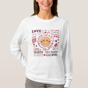 Camiseta Logotipo de Personalizado Cute
