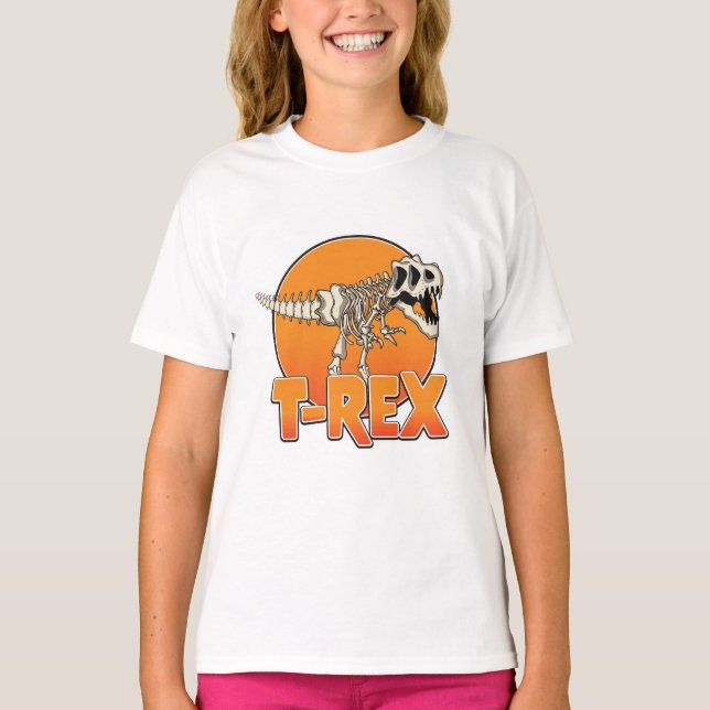 Camiseta logotipo de personalizado T-REX (Anverso)