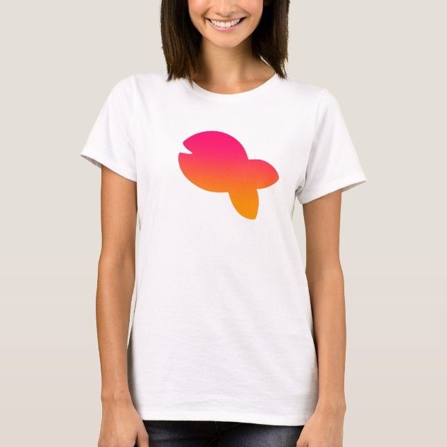 Camiseta Logotipo de pescado (Anverso)