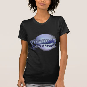 Camiseta LOGOTIPO de PharmD - MÉDICO de la FARMACIA