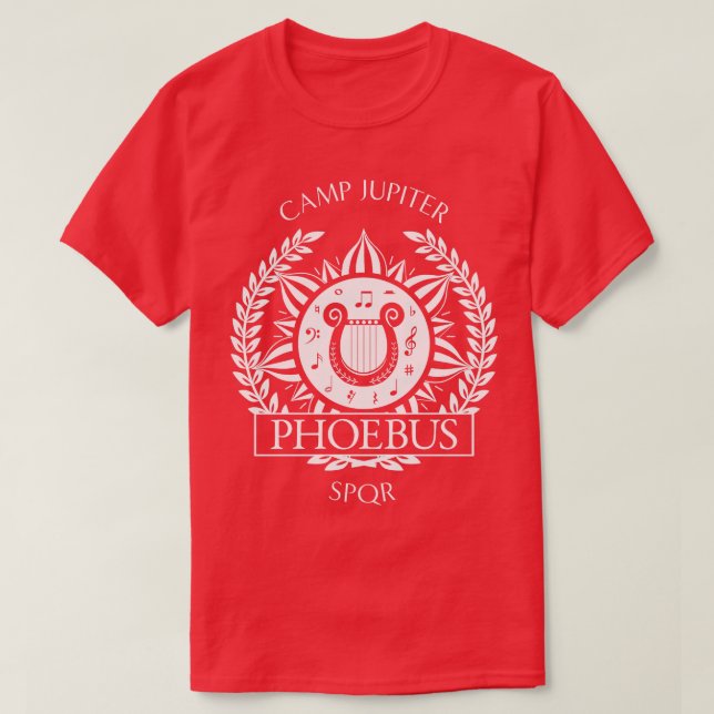 Camiseta Logotipo de Phoebus (Diseño del anverso)