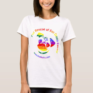 Camiseta Logotipo de PRSDC - orgullo del arco iris