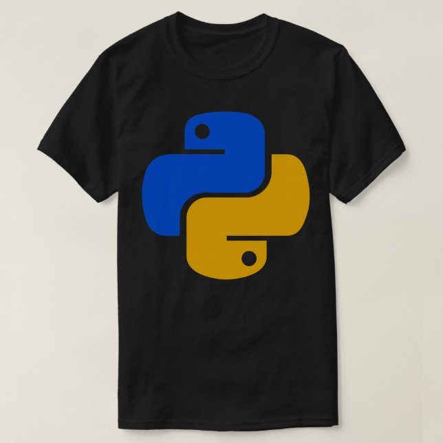 CAMISETA LOGOTIPO DE PYTHON AWESOME (Diseño del anverso)