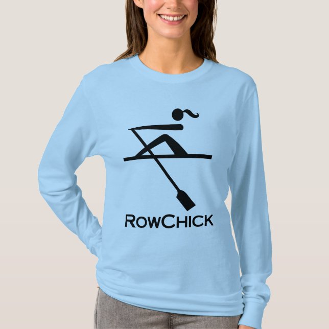 Camiseta Logotipo de RowChick (Anverso)