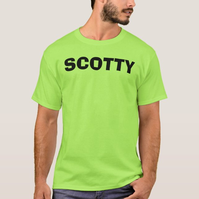 CAMISETA LOGOTIPO DE SCOTTY (Anverso)