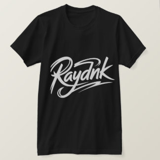 Camiseta Logotipo de script personalizado Raydnk