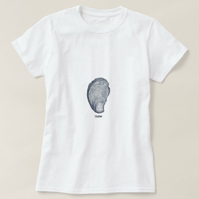 Camiseta Logotipo de Shell de ostra (Diseño del anverso)