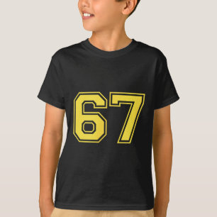 Camiseta Logotipo de Six Seven Trending 67