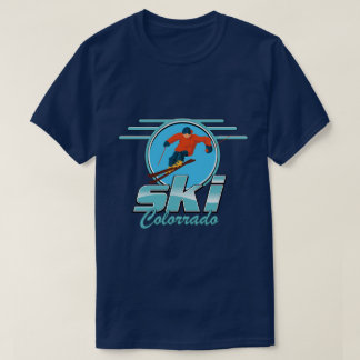 Camiseta logotipo de ski Colorado