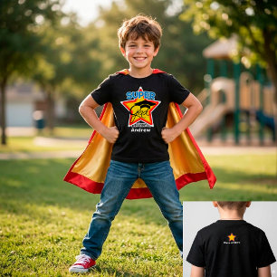 Camiseta Logotipo de Super Grad - Oscuro - Personalizar nom