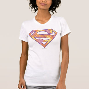 Camiseta Logotipo de Supergirl Argyle