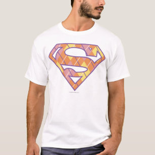 Camiseta Logotipo de Supergirl Argyle