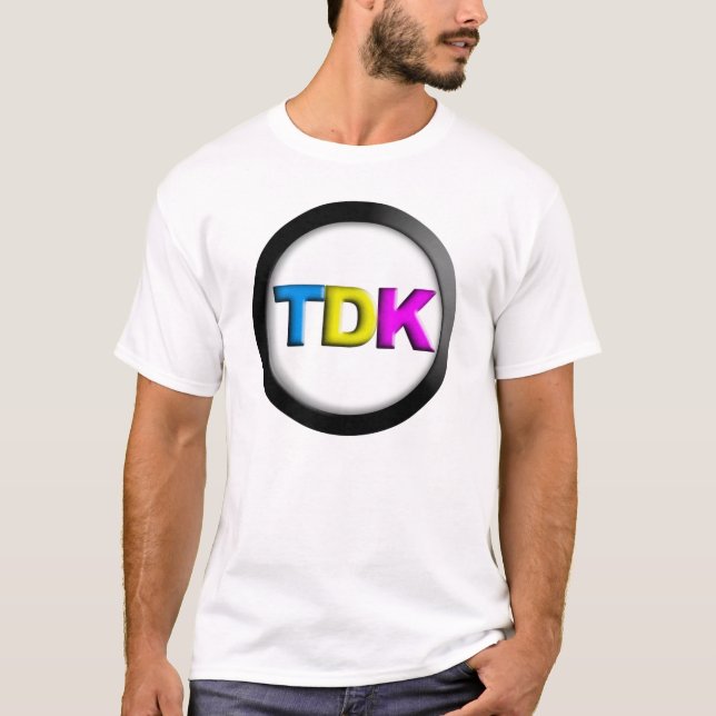 Camiseta Logotipo de TDK (Anverso)
