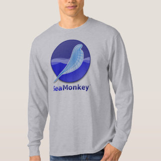 Camiseta Logotipo de texto de SeaMonkey