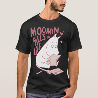 Camiseta Logotipo de texto negro de Moomin