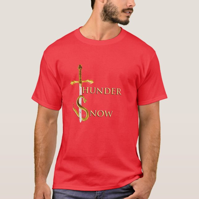 Camiseta Logotipo de ThunderSnow (Anverso)