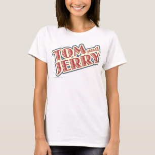 Camiseta Logotipo de Tom y Jerry