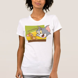 Camiseta Logotipo de Tom y Jerry Hanna Barbera