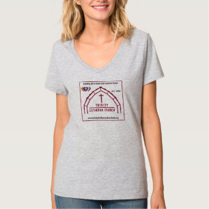 Camiseta Logotipo de trinidad con RIC en la parte posterior