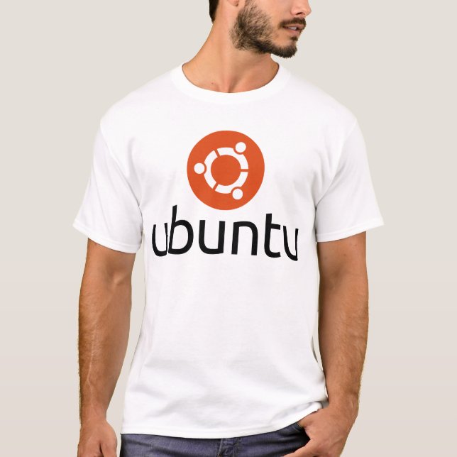 Camiseta Logotipo de Ubuntu (Anverso)