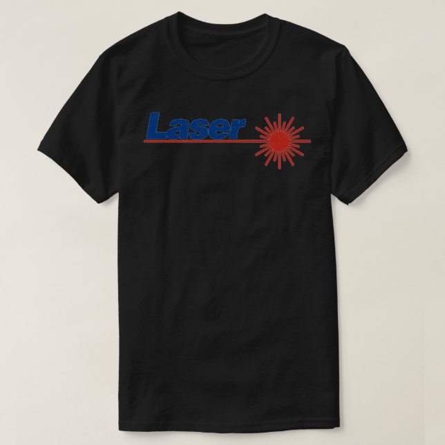 Camiseta Logotipo de velero láser (Diseño del anverso)