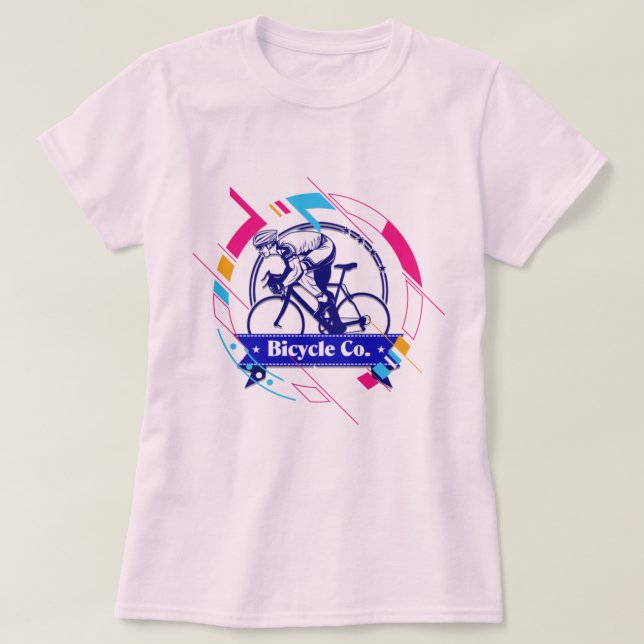 Camiseta Logotipo de Velocity Cycling & Performance (Diseño del anverso)