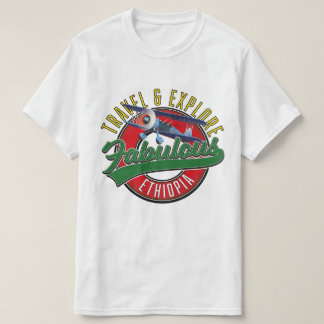 Camiseta logotipo de Viajar Explorar Etiopía Fabulosa