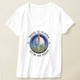 Camiseta logotipo de viaje a Alaska