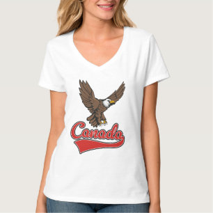 Camiseta logotipo de viaje a Canadá