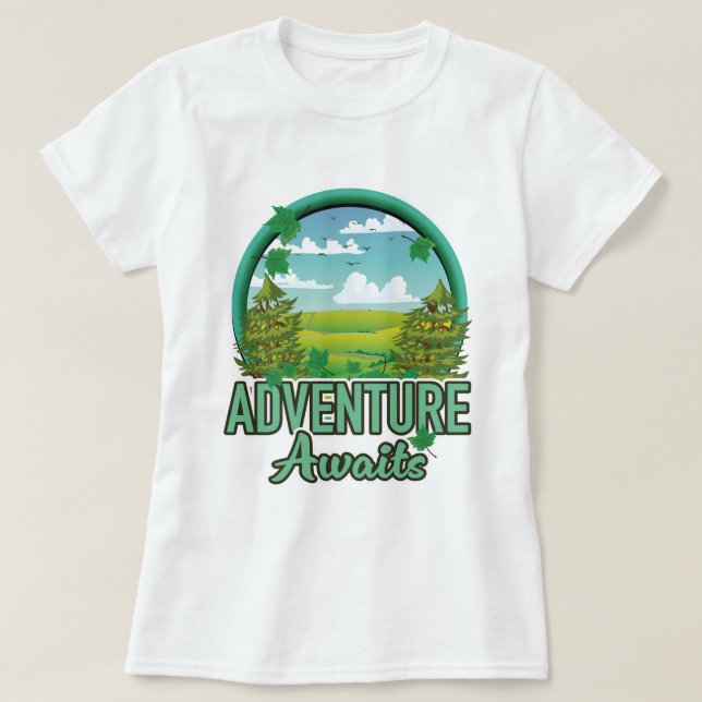 Camiseta logotipo de viaje a Escocia (Diseño del anverso)
