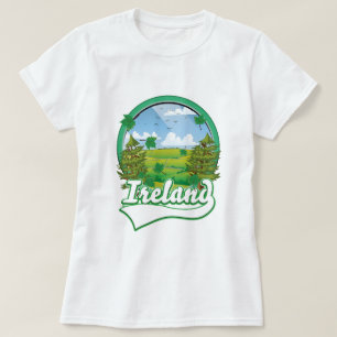 Camiseta logotipo de viaje a Irlanda