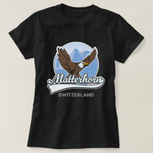 Camiseta logotipo de viaje a Matterhorn Suiza