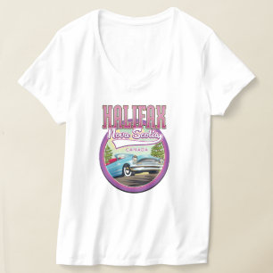 Camiseta logotipo de viaje de Halifax Nueva Escocia
