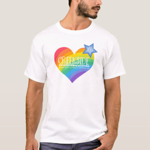 Camiseta logotipo de white creekside