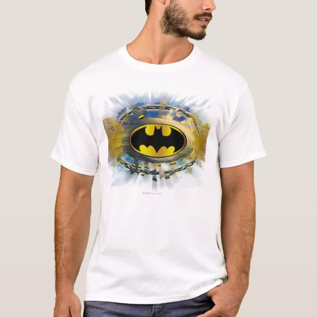 Camiseta Logotipo decorativo de Batman (Anverso)