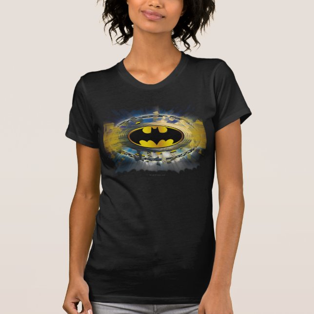 Camiseta Logotipo decorativo de Batman (Anverso)