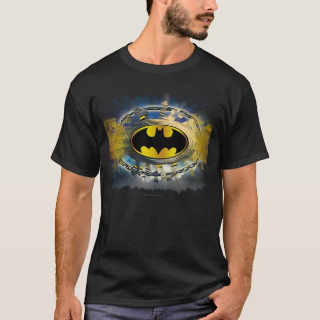 Camiseta Logotipo decorativo de Batman (Anverso)