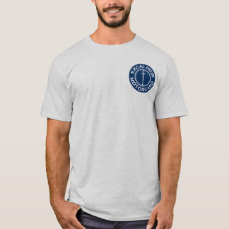 Camiseta Logotipo del azul de los coches de Excalibur