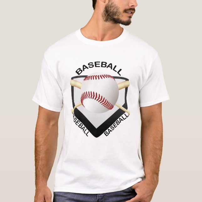 CAMISETA LOGOTIPO DEL BÉISBOL (Anverso)