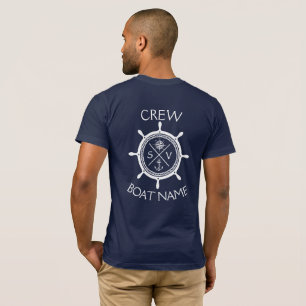 Camiseta Logotipo del buque personalizado SV Vela "Su nombr