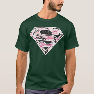 Camiseta Logotipo del camuflaje de Supergirl