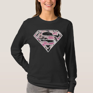 Camiseta Logotipo del camuflaje de Supergirl